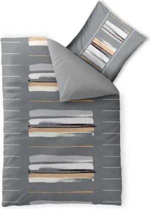 aqua-textil Bettwäsche Trend Bettgarnitur Renforcé Reißverschluss 155x220cm Hanaa, Baumwolle, 2 teilig