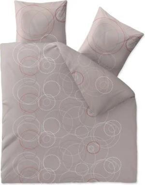 aqua-textil Bettwäsche Trend Bettgarnitur Renforcé Reißverschluss 200x200cm Cora, Baumwolle, 3 teilig