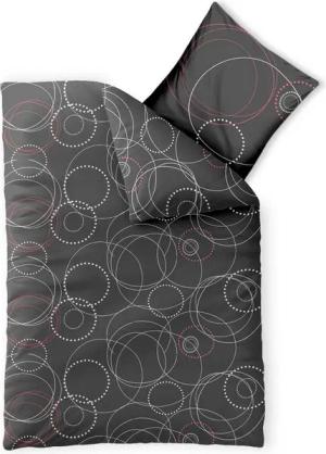 aqua-textil Bettwäsche Trend Bettgarnitur Renforcé Reißverschluss 155x220cm Cariba, Baumwolle, 2 teilig