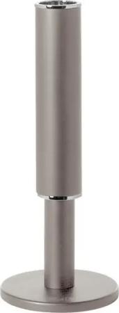 Fink Kerzenleuchter RITMO Leuchter - H. 23,7cm - hellbraun/silber - Alu/Edelstahl/Eisen (1xLeuchter, 1 St., Kandelaber - Armleuchter), Moderner pulverbeschichteter Kerzenständer - Kerzenhalter Lichtträger