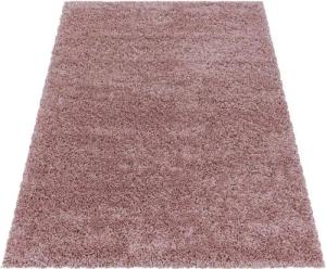 Stilvoll Günstig Hochflor-Teppich Teppich für den Flur oder Küche Unicolor - Einfarbig, Läufer, Höhe: 30 mm