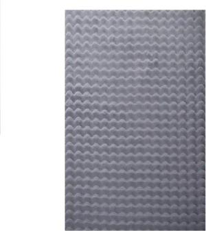 Stilvoll Günstig Hochflor-Teppich Teppich für den Flur oder Küche Unicolor - Einfarbig, Läufer, Höhe: 25 mm