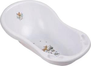 keeeper Babybadewanne Maria - Bambi, nordic white, mit Stöpsel, Made in Europe