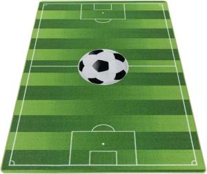 Stilvoll Günstig Kinderteppich Teppich für den Flur oder Küche Fußballstadion, Läufer, Höhe: 7 mm