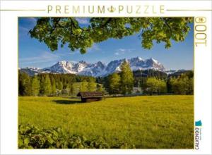 CALVENDO Puzzle CALVENDO Puzzle Die berühmte Ansicht vonn Kitzbühel aus 1000 Teile Lege-Größe 64 x 48 cm Foto-Puzzle Bild von Peter Überall, 1000 Puzzleteile