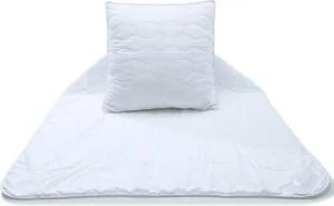 aqua-textil Bettdecke, Kopfkissen + Topper Ambiente Mikrofaser Steppdecke 1x155x220cm +Kissen 1x80x80cm