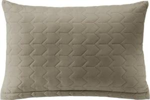 aqua-textil Bettdecke, Kopfkissen + Topper Steppkissen Dreamlike gesteppt leichte Wattierung 40x80cm taupe