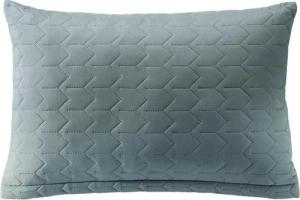 aqua-textil Bettdecke, Kopfkissen + Topper Steppkissen Dreamlike gesteppt leichte Wattierung 40x70cm silber