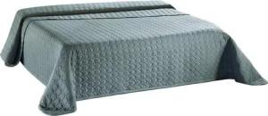 aqua-textil Bettdecke, Kopfkissen + Topper Steppdecke Dreamlike gesteppt leichte Wattierung 180x250cm silber