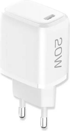 fontastic Netzteil Nivo USB Typ-C PD 20W weiß Smartphone-Ladegerät