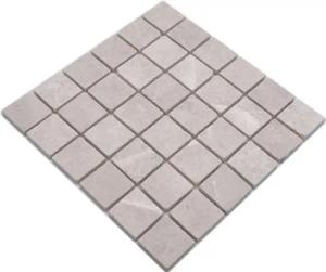 Mosani Bodenfliese Marmormosaik Mosaikfliesen elfenbein matt / 10 Matten