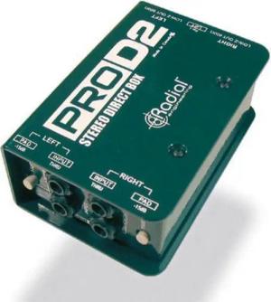 Radial Audio-Wandler, (Pro-D2 passive stereo DI-Box, Studio Hardware, DI-Boxen), Pro-D2 - DI Box
