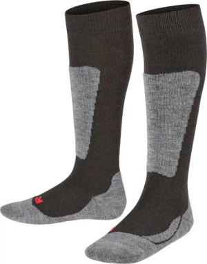 FALKE Kniestrümpfe Active Ski (1-Paar) mit weicher Plüschsohle
