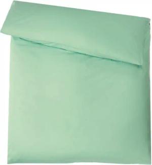 aqua-textil Bettwäsche Luxury Deckenbezug Bettdecke Mako Satin 140x200cm mint, Baumwolle, 1 teilig
