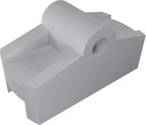 fossi3D Montagezubehör Geschirrspüler Gleitscharnier kompatibel für IKEA Behjälplig Spülmaschine Gleiter