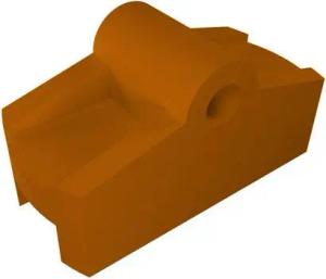 fossi3D Montagezubehör Geschirrspüler Gleitscharnier kompatibel für IKEA Behjälplig Spülmaschine Gleiter