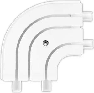 Clever-Kauf-24 Schienensystem Innenlauf Schiene Basic, 3-Lauf-läufig, Kunststoff
