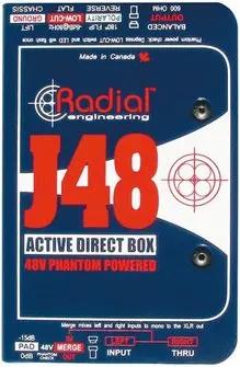 Radial Audio-Wandler, (J-48, Studio Hardware, DI-Boxen), J-48 - DI Box