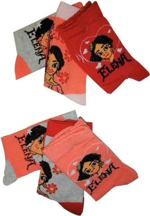 Disney Socken Elena von Avalor 6er Pack Kinder Socken Gr. 31/34 (6-Paar, 6 Paar)