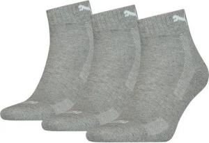 PUMA Kurzsocken PUMA CUSHIONED QUARTER 3P UNISEX
