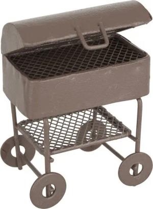HobbyFun Dekofigur Koffergrill Lyss, 7 cm hoch