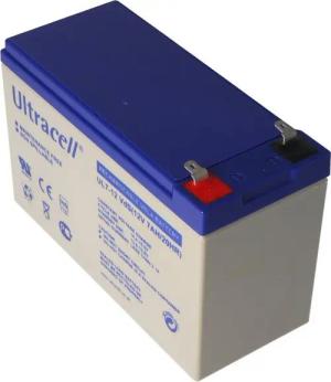 Ultracell Ultracell UL7-12 Blei-Akku 12 Volt 7,0 Ah mit Faston Kontakt 187, 4,8 Akku 7000 mAh (12,0 V)