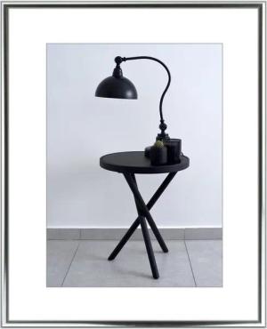 myposterframe Einzelrahmen Bilderrahmen Ariel aus Aluminium, (1 Stück), 59x84 cm, Silber Glanz, Aluminium
