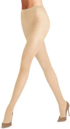 FALKE Feinstrumpfhose Ballet Tulle 40 DEN (1 St) modische Feinstrumpfhose mit grafischer Musterung