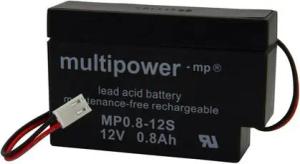 Multipower Blei Akku passend für Heinen & Löwenstein Oxymon II Akku 800 mAh (12,0 V)