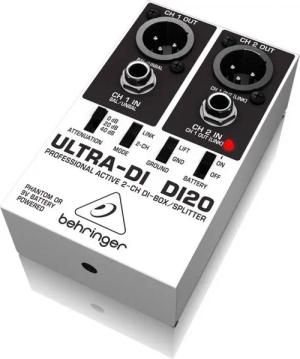 Behringer Audio-Wandler, (Zubehör, DI-Boxen), DI20 Ultra-DI active DI-Box - DI Box