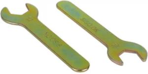 Prima-Online Maulschlüssel Schraubenschlüssel Flacher Einmaulschlüssel 10/13mm Maulschlüssel (10 St)