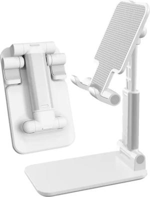 Handy-Halterung Handy Ständer Weiß Passend für Handy-Modell: Smartphone, Tablet
