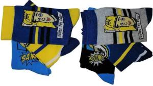 Fireman Sam Socken Feuerwehrmann Sam 6er Pack Jungen Kinder Socken Sa (Packung, 6-Paar)
