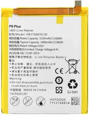 HB376883ECW Akku für Huawei P9 Plus 3400mAh Batterie Ersatzakku 240220 Handy-Akku (1 St)