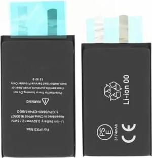 Akku für iPhone XS Max (ohne Flex-Kabel) Ersatzakku wie Original Batte Handy-Akku (1 St)