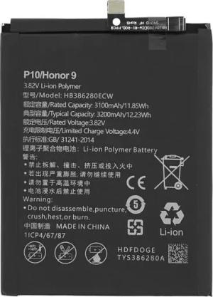 HB386280ECW Akku für Huawei P10 Honor 9 Mate 9 wie Original Handy-Akku (1 St)