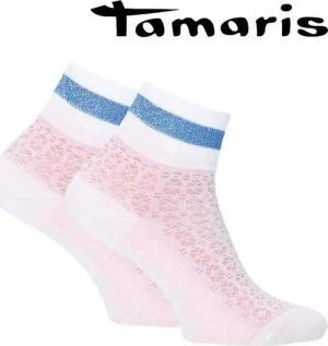 Tamaris Kurzsocken mit Glitzerstreifen (Packung, 1-Paar) aus hautfreundlicher Baumwolle