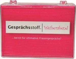 Kylskapspoesi Spiel, Gesprächsstoff - Weiberabend