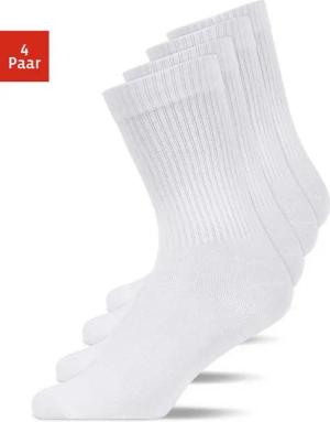 SNOCKS Tennissocken Cleane Sportsocken (4-Paar) aus Bio-Baumwolle, stylish für jedes Outfit