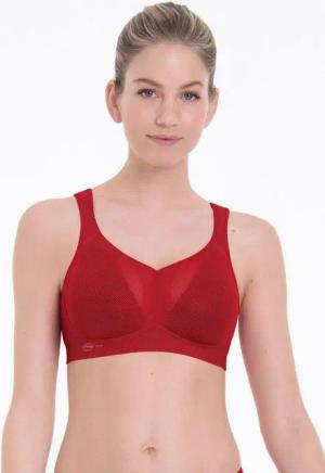 Anita Active Sport-BH Air Control Delta Pad doppellagige Cups, Powertüll im Rücken, Schale schmal geschnitten