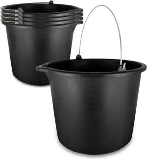 Prima-Online Baueimer Baueimer Wassereimer Mörteleimer Garteneimer mit Ausguss 12/16/20L