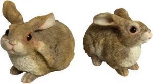 Online-Fuchs Gartenfigur Niedliche Deko Hasen, Kaninchen - Gartenfiguren Tiere Hase groß, Für außen geeignet