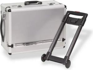 DEMA Werkzeugkoffer Trolley Alu-Koffer "Silver Stripe" / Pilotenkoffer