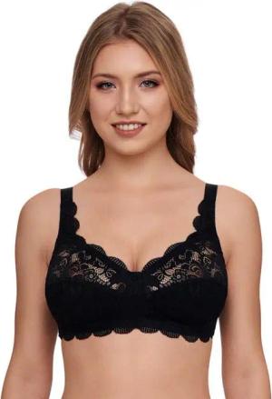 Susa Bügelloser BH Susa Latina BH ohne Bügel 7814 (85 F Schwarz)