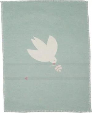 Babydecke Babydecke Lili 'Taube' 70 x 90 cm, DAVID FUSSENEGGER