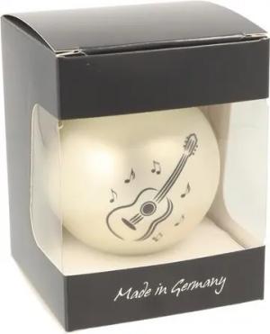 Musikboutique Weihnachtsbaumkugel Weihnachtskugel mit Konzertgitarre-Druck (einzeln), verschiedene, Musik, Weihnachten, Dekoration