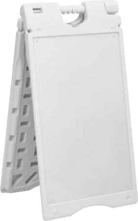 vidaXL Luftmatratze Kundenstopper Grau 45x7x84,5 cm HDPE