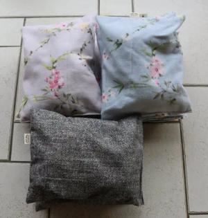 Betten Hofmann Kopfkissen Relax Kräuterkissen Wellnesskissen Merinowolle Kräuter 25x20 Kopfkis, Bezug: 100% Baumwolle, Kopfkissen, Rückenschläfer, Seitenschläfer