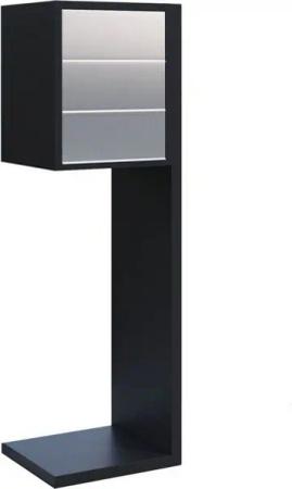 Bravios Briefkasten Briefkastenanlage Hermes for Three Schwarz mit Ed
