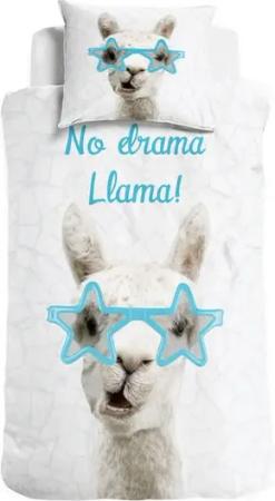 Little Monster Kinderbettwäsche Renforce Bettwäsche 135x200 Lama 100% Baumwolle BLACK CYBER SALE XMAS, Renforcé, 2 teilig, alpaca Lama Kuschelbettwäsche Geschenke fürKinder Mädchen sale sommer